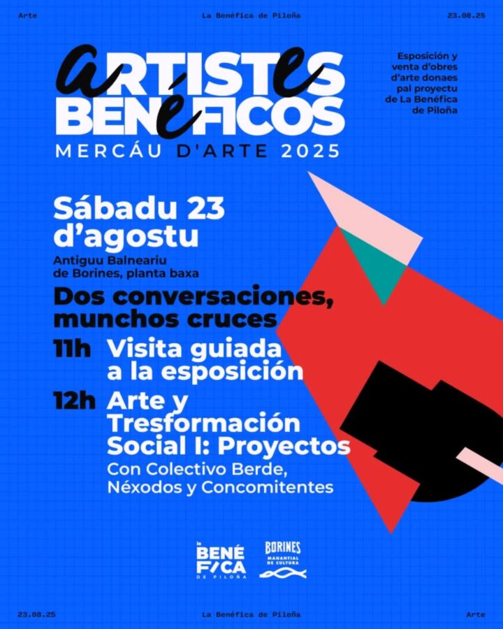 Néxodos en «Artistes benéficos» (Borines, Asturias)